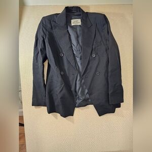 Louis Dell'Olio 2pc Black Blazer and Skirt size 14